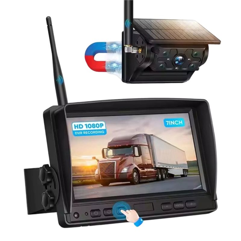 ABSY Solar Power Car Monitor S - Camera Solar Wireless 评论和价格