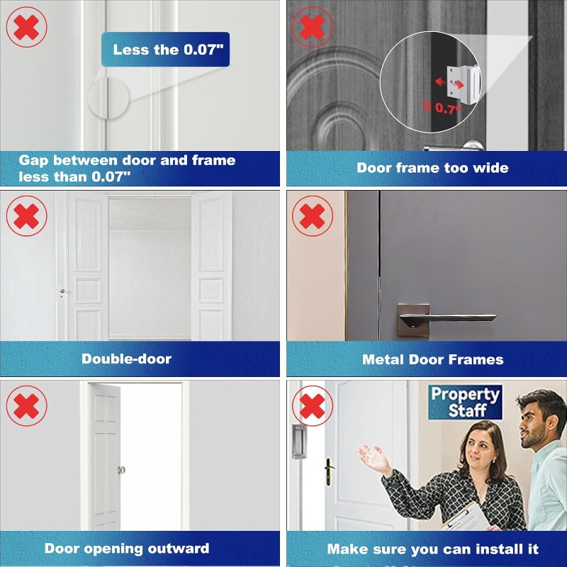 Door Reinforcement Lock Withst - Home Security Door Reinforcement Lock 评论和价格