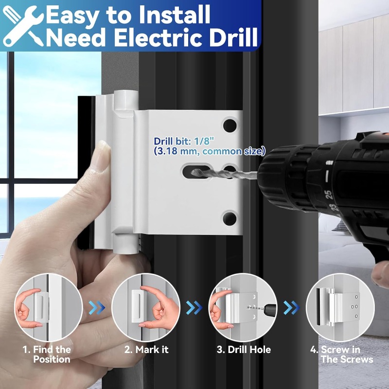 Door Reinforcement Lock Withst - Home Security Door Reinforcement Lock 评论和价格