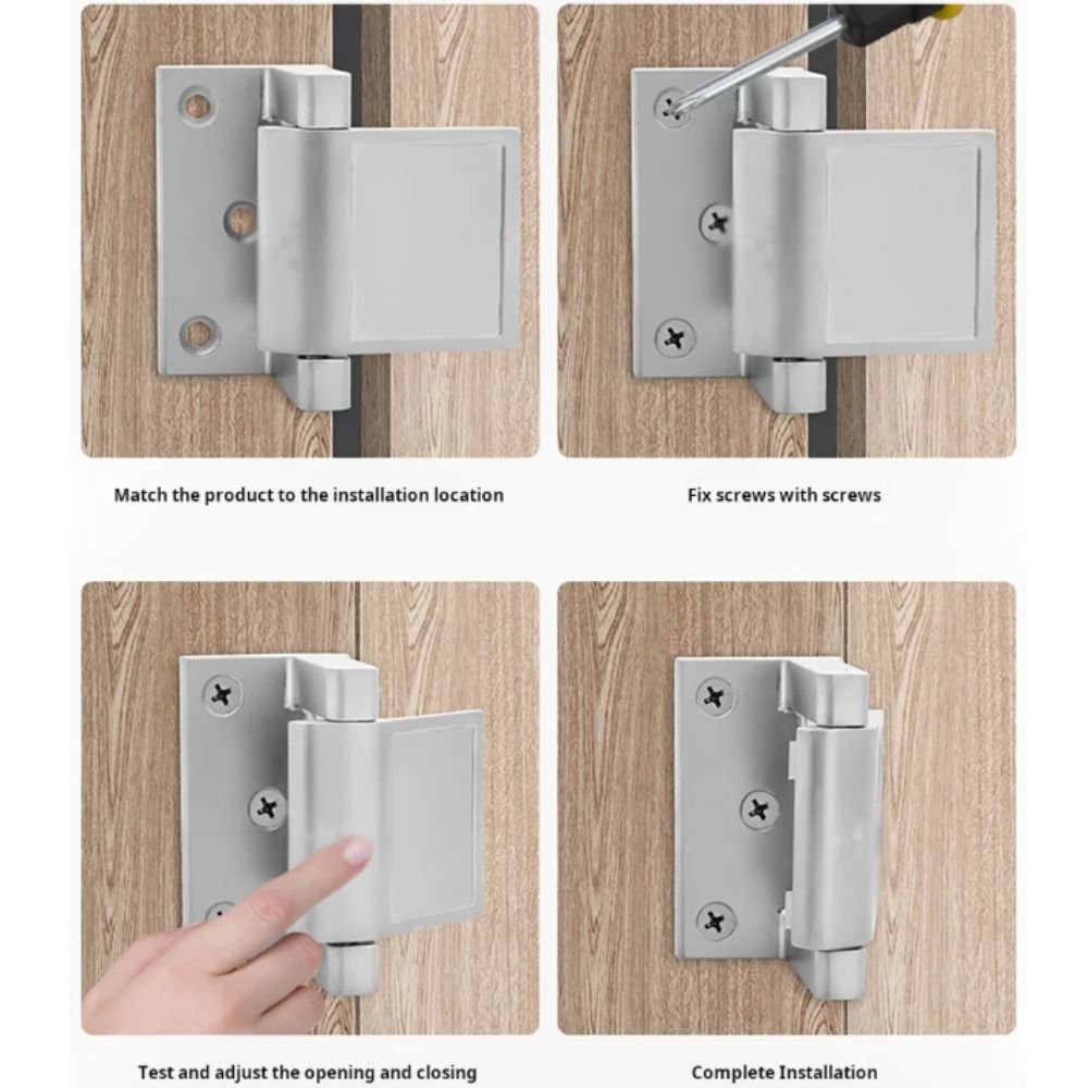 Aluminum Alloy Door Lock Secur - Home Security Door Reinforcement Lock 评论和价格