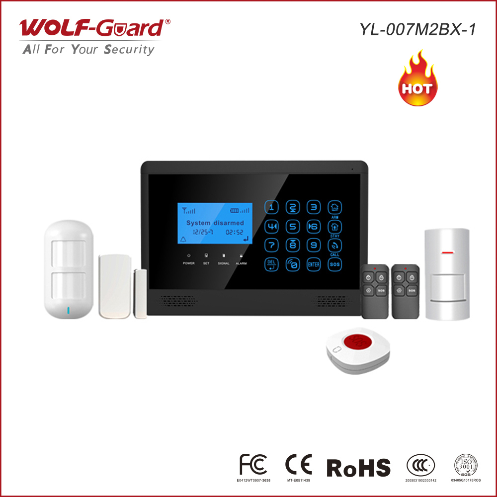 Touch Keypad GSM Security Alar - Home Security Zones 评论和价格