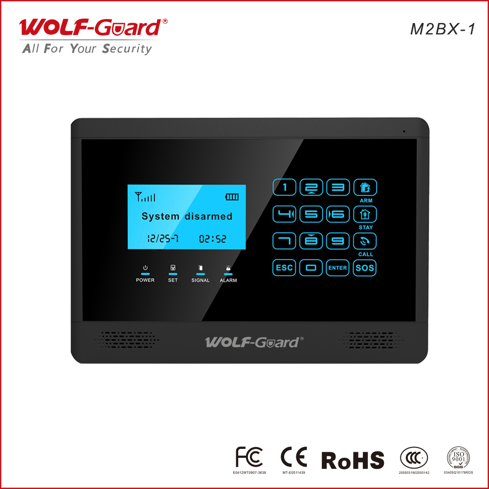 Touch Keypad GSM Security Alar - Home Security Zones 评论和价格