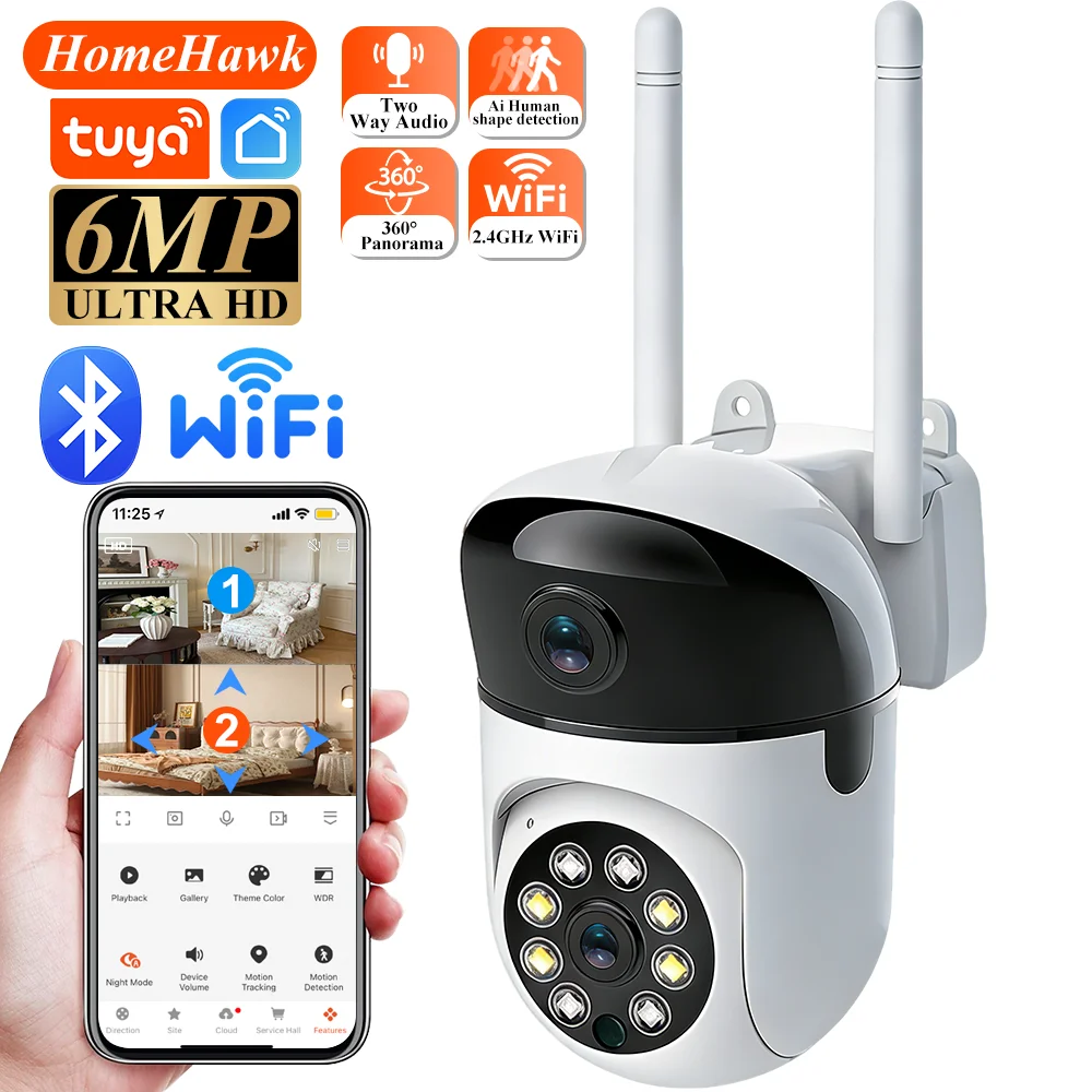 Indoor Camera Wifi Tuya Smart  - Home Security Ai 评论和价格
