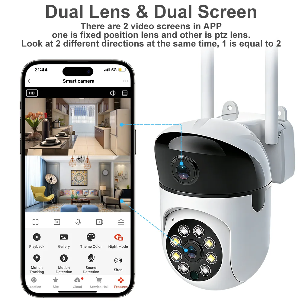 Indoor Camera Wifi Tuya Smart  - Home Security Ai 评论和价格