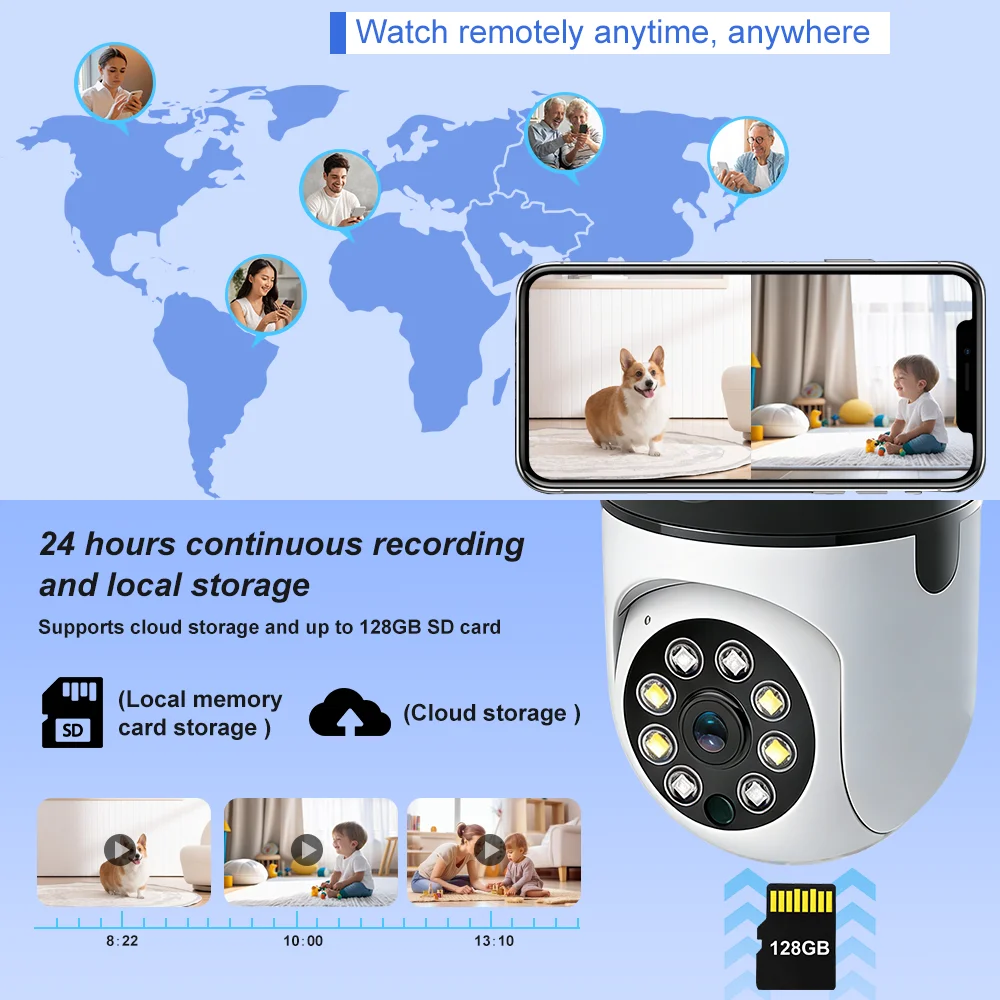 Indoor Camera Wifi Tuya Smart  - Home Security Ai 评论和价格