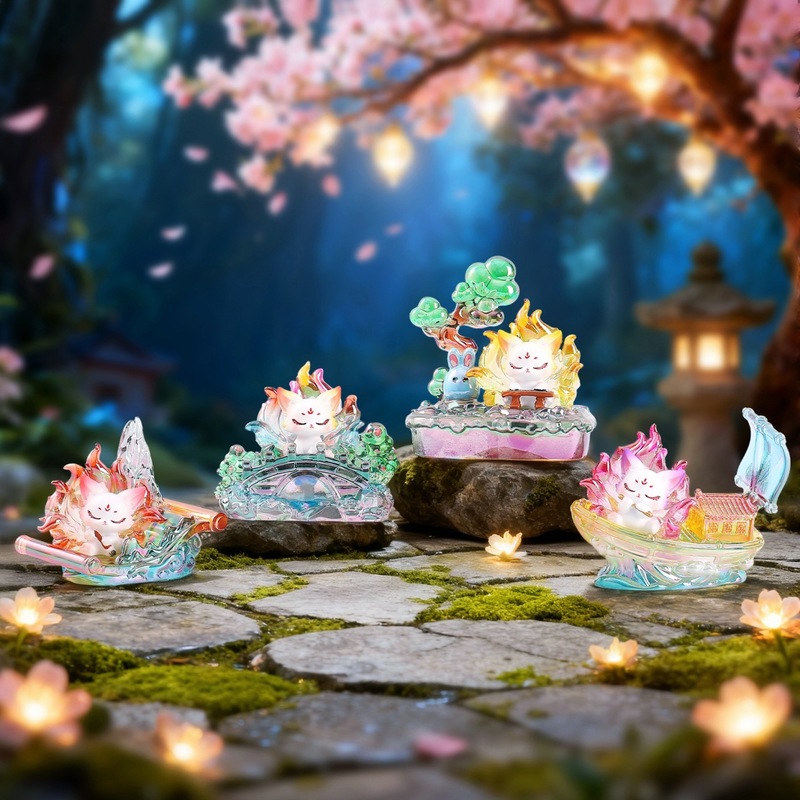 Nine Tailed Fox Blind Box Seri - Home Security Items 评论和价格