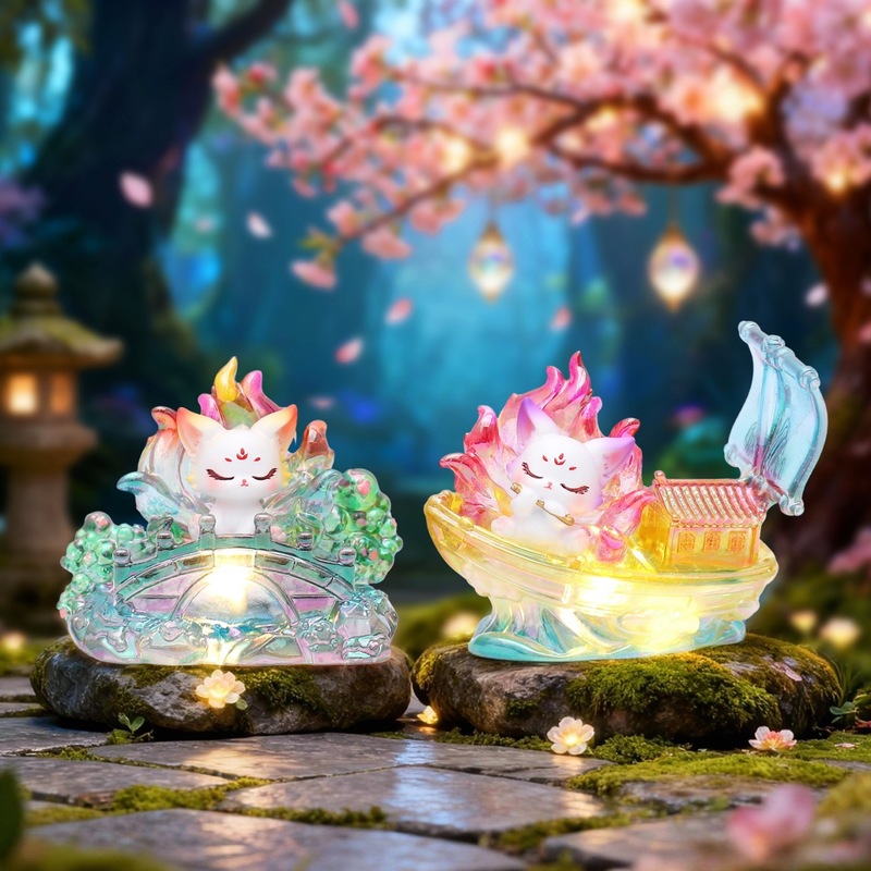 Nine Tailed Fox Blind Box Seri - Home Security Items 评论和价格
