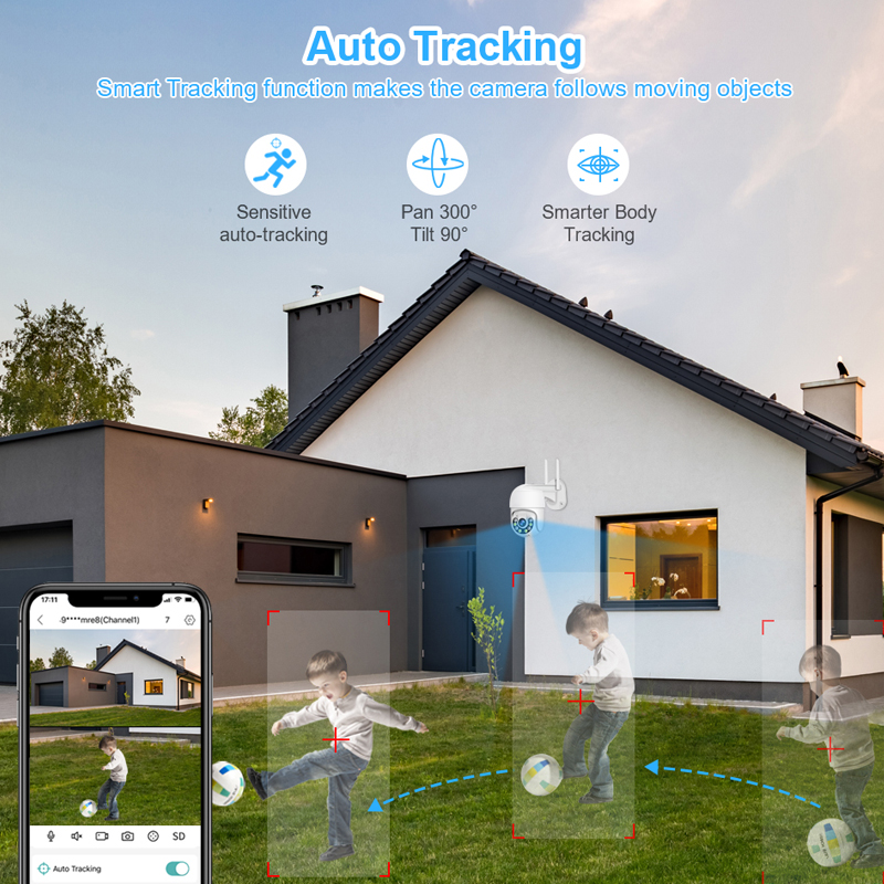 Smar 3MP Wireless CCTV Securit - Sim Gsm Alarm 评论和价格
