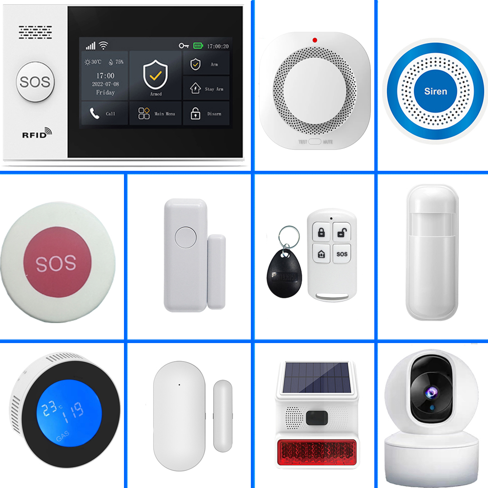 PGST 4G Tuya Smart Home Alarm  - Sim Gsm Alarm 评论和价格