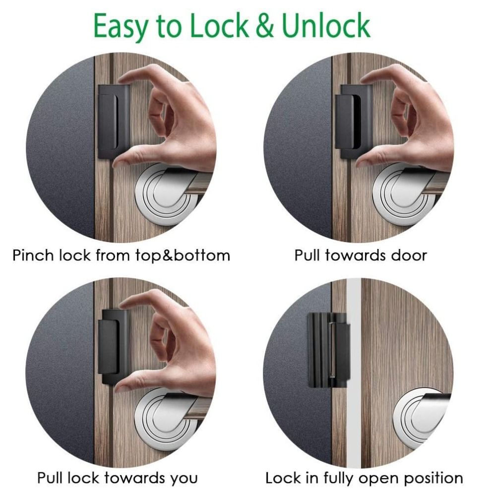 Aluminum Alloy Door Reinforcem - Home Security Door Reinforcement Lock 评论和价格